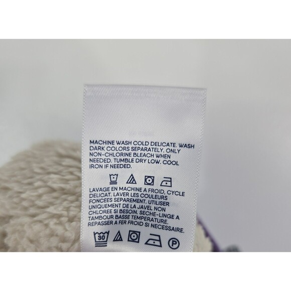 Land's End Girl's Size XL 14-16 Husky Fleece Lined Purple Pants NWOT - Picture 6 of 6